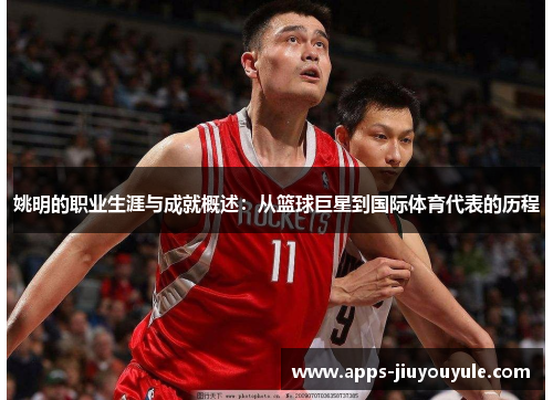 姚明的职业生涯与成就概述：从篮球巨星到国际体育代表的历程